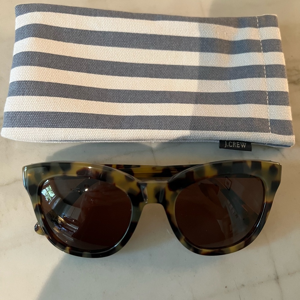 J.Crew tortoise sunglasses